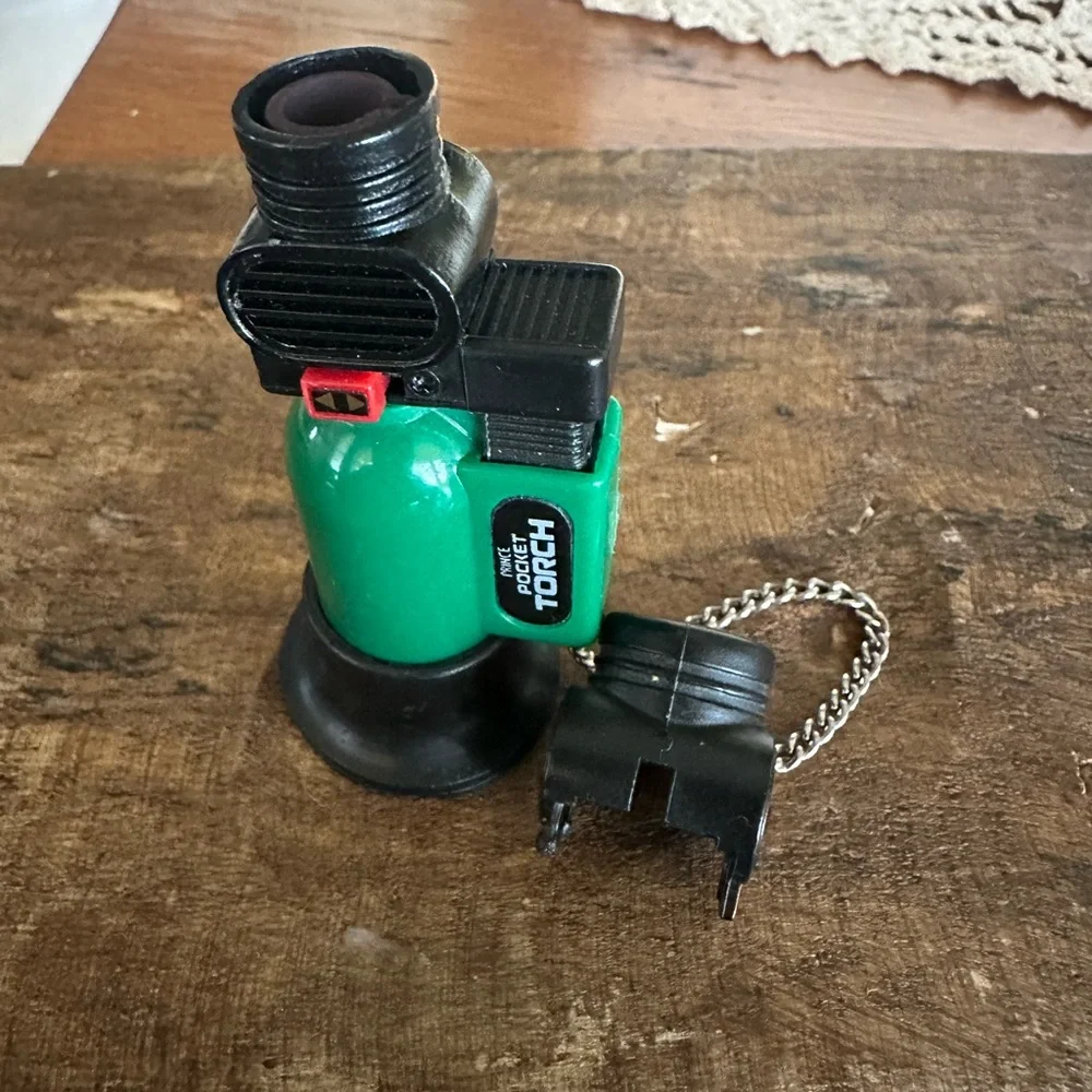 Prince Green and Black Pocket Torch